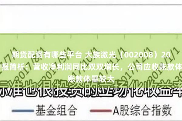 期货配资有哪些平台 大族激光（002008）2024年中报简析：营收净利润同比双双增长，公司应收账款体量较大