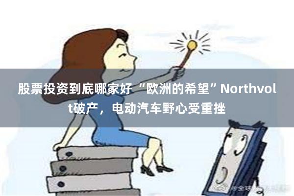 股票投资到底哪家好 “欧洲的希望”Northvolt破产，电动汽车野心受重挫